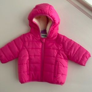 Newborn  Pink Parka Mighty Goods